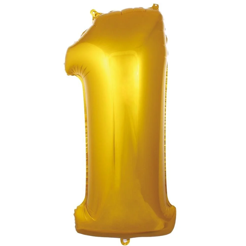 Folyo Balon Gold 1 34 İnç 76 Cm